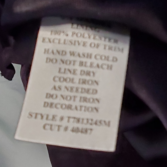 Connected Apparel Purple sheath dress size 6 - Picture 9 of 11